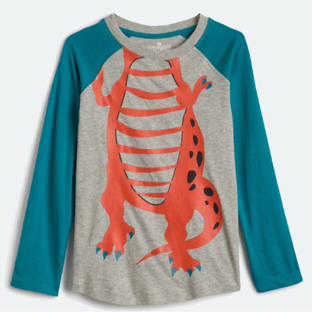 Dinosaur Kids Long Sleeve T-Shirt